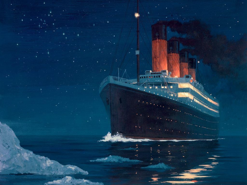 Titanic Boat Painting Kit - DIY