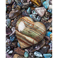 Thumbnail for Heart Shaped Diamond Painting Kit - DIY