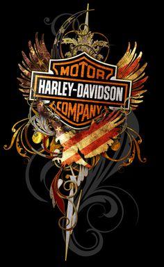 Harley Motorcycle Fire Diamond Painting Kit - DIY