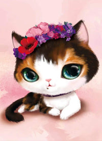 Thumbnail for 5d Cat Diamond Painting Kit Premium-15