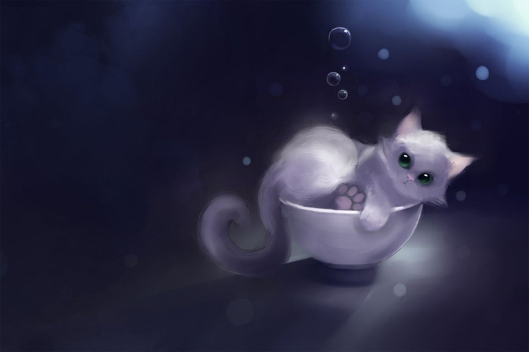 5d Cat Diamond Painting Kit Premium-39