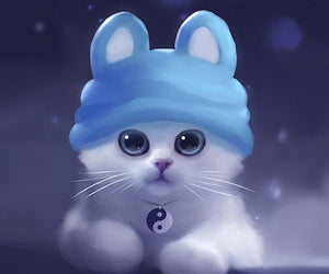 5d Cat Diamond Painting Kit Premium-6