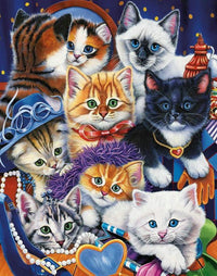 Thumbnail for 5d Cat Diamond Painting Kit Premium-7
