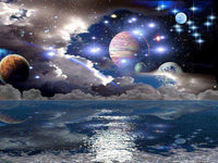 Thumbnail for Space Planets Diamond Painting Kit - DIY