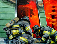Thumbnail for 5d Fireman Firefighter Diamond Painting Kit - Premium-1
