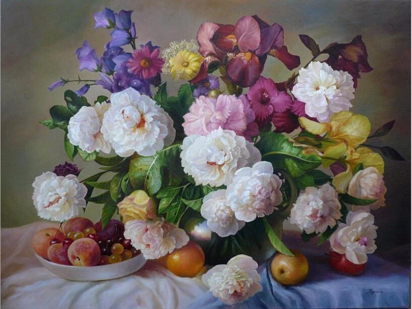 Flower Diamond Painting Kit - DIY Flower-58