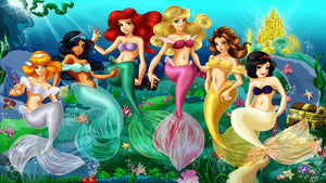 Mermaid Diamond Painting Kit - DIY Mermaid-10