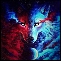 Thumbnail for Wolf Special Colors Diamond Painting Kit - DIY
