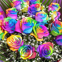 Thumbnail for Rainbow Flowers Diamond Painting Kit - DIY Rainbow Flowers-12