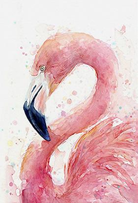 Flamingo Picture II Diamond Painting Kit - DIY
