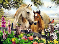 Thumbnail for Horses Mon Diamond Painting Kit - DIY