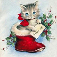 Thumbnail for Cat In Boot Diamond Painting Kit - DIY