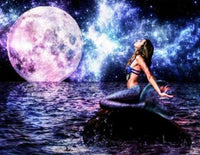 Thumbnail for Mermaid  Night Diamond Painting Kit - DIY