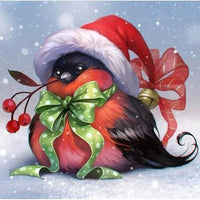 Thumbnail for Christmas Bird Happy Diamond Painting Kit - DIY