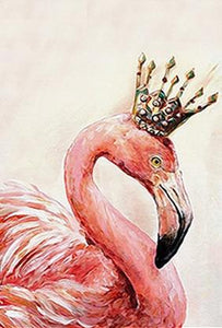 Flamingo Picture Diamond Painting Kit - DIY