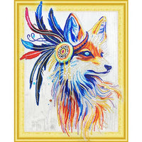 Thumbnail for Special Shaped Wolf Diamond Painting Kit - DIY