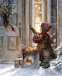 Thumbnail for Christmas Night Diamond Painting Kit - DIY